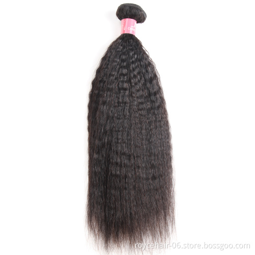 Hair Labels And Packaging Customized Best Human Hair Weave Bundles Kinky Straight Cheap Weft Hair Extension